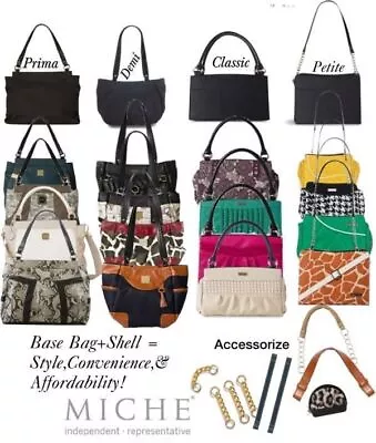 Miche Shells (only Shells) & Accessories - Demi & Prima New In Package (no Base • $15