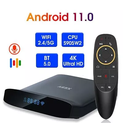 2.4G 5G Dual Wifi 4K A95X W2 Android 11 TV Box Amlogic S905W2 BT5.0 Media Player • $65.99