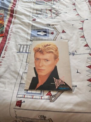 £15 • Buy David Bowie Programme Original Serious Moonlight Tour UK Germany France 1983