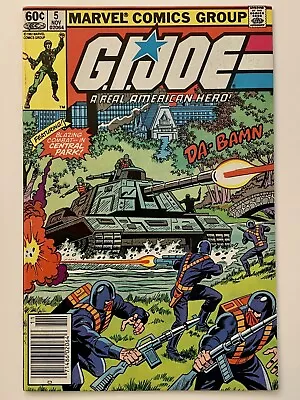 G.I. Joe #5 (1982) 1st General Flagg + M.O.B.A.T. Tank (VF+/7.5) KEY -VINTAGE • $34