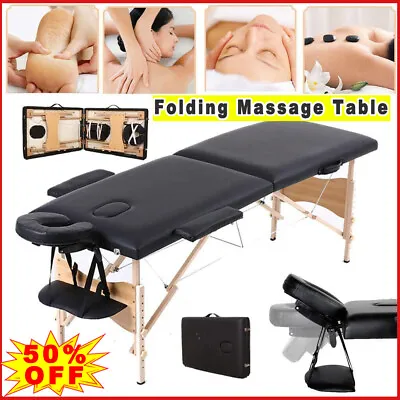 £80.10 • Buy Massage Table Beauty Salon Treatment Tattoo Couch Bed Folding Lightweight Tables