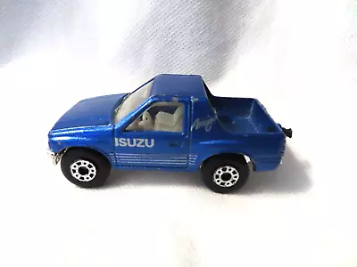 Matchbox Mattel Blue Isuzu Amigo 1991 Car  1:64 • $4.77