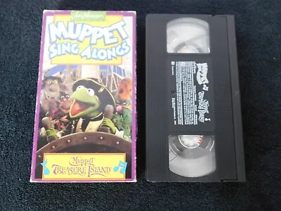 Muppet Sing-Alongs - Muppet Treasure Island (VHS 1996) • $7.95