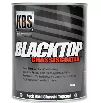 KBS Coatings - Blacktop Chassis Paint 1L OEM Satin • $98