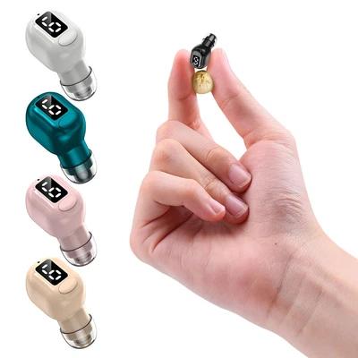 $13.99 • Buy Invisible Earbuds Sleep Smallest Tiny Bluetooth Earbuds Mini Wireless Ear Bud HG