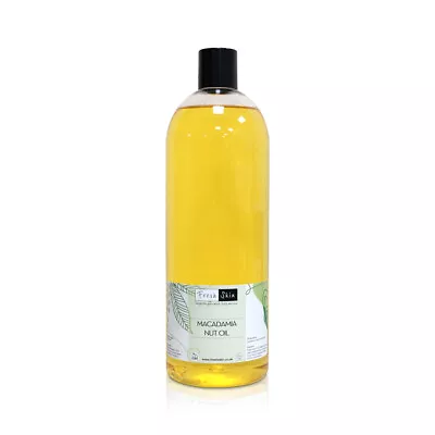 500ml Macadamia Nut Oil | Cold Pressed 100% Pure - Massage Hair & Treatment • £6.95