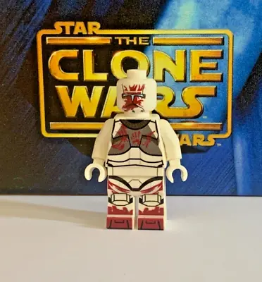 Lego Star Wars Custom Clone Commando Sev With Face Helmet Print (Genuine Lego) • $5