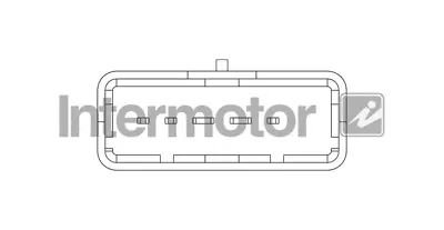 Air Mass Sensor Fits FORD FOCUS Mk2 TDCi 1.6D 04 To 08 Flow Meter Intermotor New • $159.77