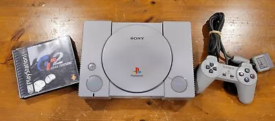 $60 • Buy Playstation 1 Console - Tested And Working - PSX - With Controller And GT2