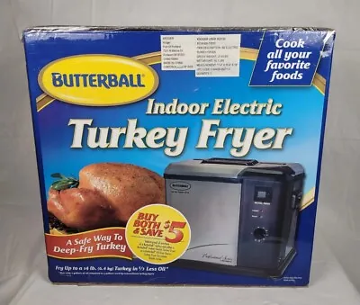NEW 14LB Butterball Indoor Electric Turkey Fryer Boiler Pro Series Masterbuilt • $169.99
