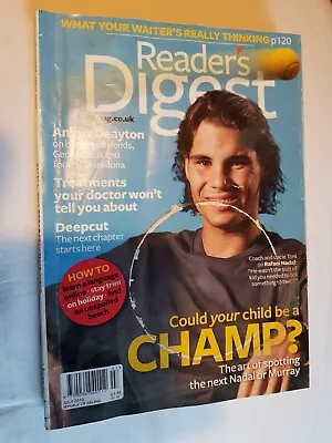 Reader's Digest Magazine July 2010 Mbox2602 Rafael Nadal • £0.99