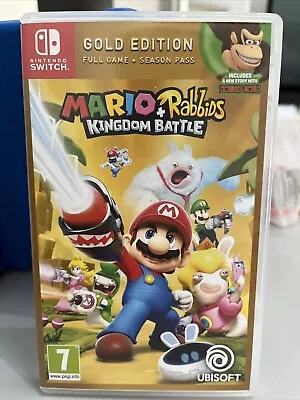Mario + Rabbids Kingdom Battle: Gold Edition (Switch) PEGI 7+ Adventure • £10