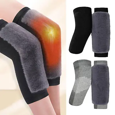 Warmers Protector Thermal Winter Knee Men Thicken Pads Warm Leg Jogging Women • $12.97