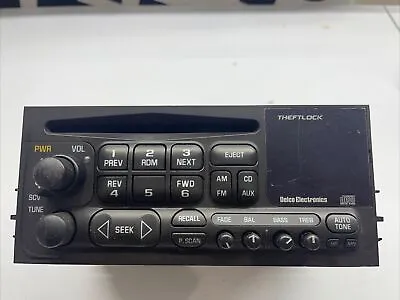 Chevy GMC Silverado Sierra 2004 Truck  Radio AM FM 6 Disc CD Player 15196055 • $70