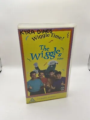The Wiggles Wiggle Time VHS Movie Video Cassette Tape • $19.90