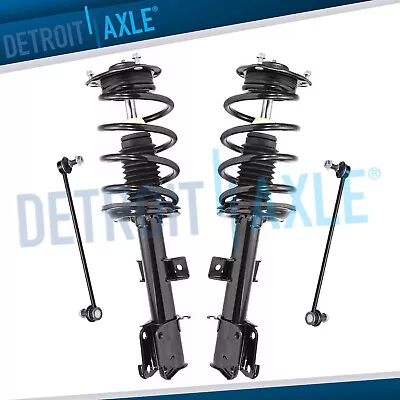 Front Struts W/ Coil Spring Stabilizer Bars Kit For 2010 - 2012 Hyundai Santa Fe • $184.91