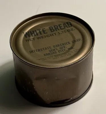 Vintage Vietnam US Army Combat C Ration White Bread Can Sealed Good • $11.39