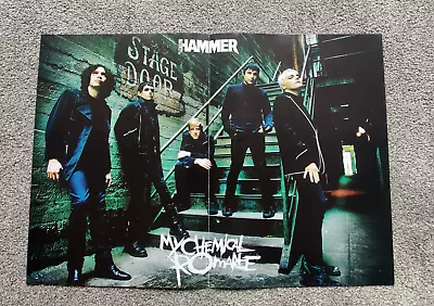 My Chemical Romance - Double-Sided Poster - Gerard Way Mikey Way MCR - RARE! • £11.95