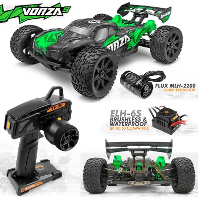 HPI 160182 VORZA S 1/8 4WD Electric Truggy W/FLUX Brushless Radio & Painted Body • $649.99