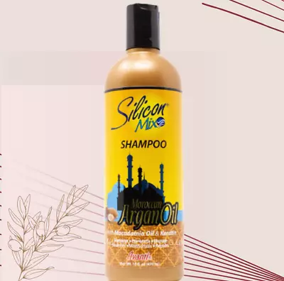 £7.50 • Buy Silicon Mix Shampoo Argan Oil With Macadamia Oil & KERATIN-16 Oz / 473ml-AVANTI