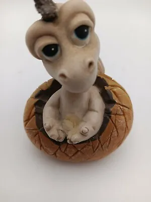 $8 • Buy TOKKLE Baby Dragon Egg World Of Krystonia Figurine England Missing Gem