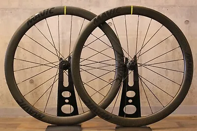 MAVIC COSMIC SL45 Carbon/Clincher Tubeless Wheel Set Shimano 11/12S Wide Rim 19C • $1059.98