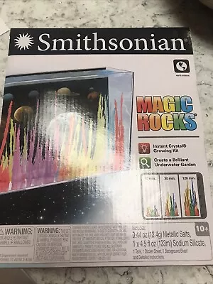 Smithsonian Magic Rocks Instant Crystal Growing Kit STEM Science New Free Ship • $14.99