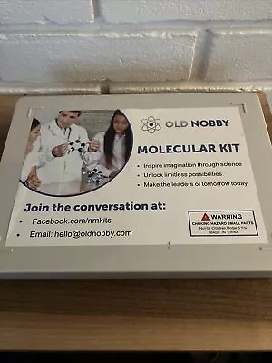 OLD NOBBY Organic Chemistry Molecular Model Kit (239 Pieces) With Learning Guide • $14.99