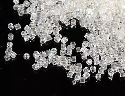 $34 • Buy Lot (8000) 2mm Vintage Czech Hexagon Faceted AB Crystal Clear Seed Glass Beads