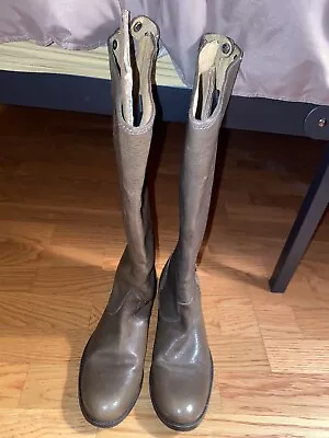 Fry Melissa Brown Leather Riding Boots #76430 Size 7b • $40