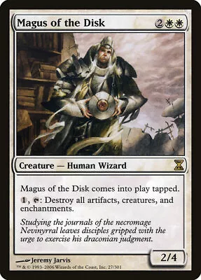 Magus Of The Disk (TSP 27) Lightly Played - MTG Single • $1.04