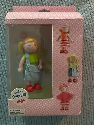 Haba Little Friends * Mali* Doll NIP W/clothes And Accessories • $18.99