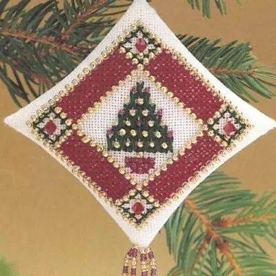 MILL HILL TINY TREASURED ORNAMENT Beaded Cross Stitch Kit PETITE PINE Tree • $7.13