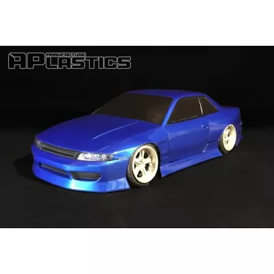 1:10 RC Nissan S13 Odyvia Body Shell Clear Unpainted 205mm Aplastics - UK • £47.99