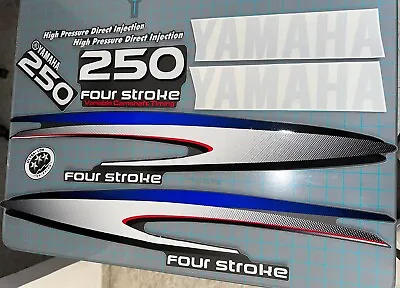 Yamaha 250hp Four Stroke Outboard Set Decal / Stickers • $80