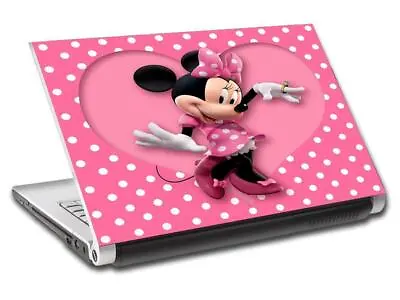 Minnie Mouse Personalized LAPTOP Skin Decal Vinyl Sticker ANY NAME Disney L486 • $12.41