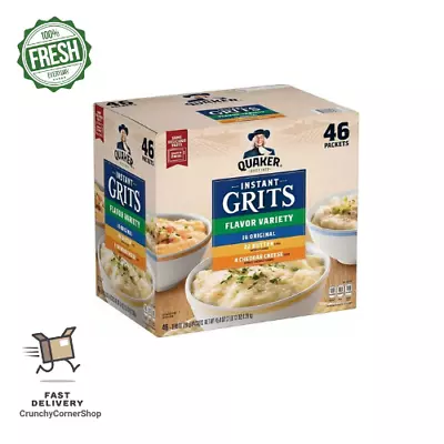 Quaker Instant Grits Variety Pack (46 Pk.) • £10.45