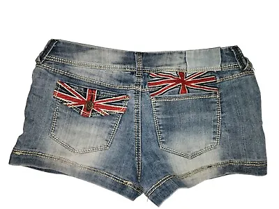 Vanilla Star Jean Shorts British Union Size 11/12.      *0500 • £24.33