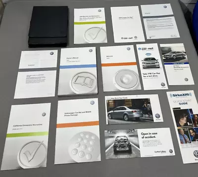 2014 Volkswagen Jetta Owners Manual Set Case VW Factory Original Operators Guide • $39.99