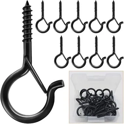With Safety Buckle Ceiling Screw Hooks Lights Hanger Hooks  Outdoor • £8.98