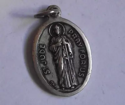 Vtg Medal Saint St Jude Pray For Us Italy • $5