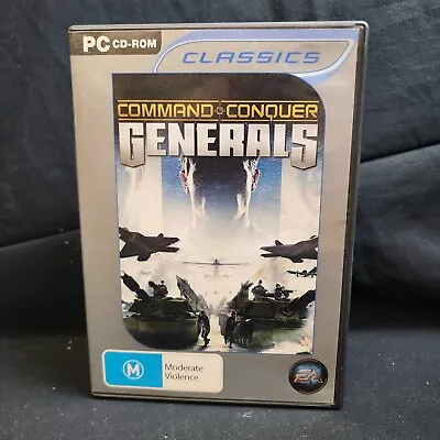 Command And Conquer Generals 2 Disk Complete With Manuals - Good Cond Free Post • $34.95