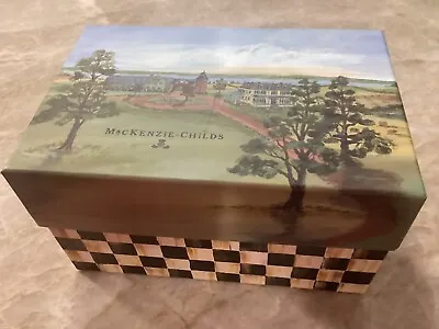 MacKenzie-Childs EMPTY Box For Stacking Star Tree Ornament • $15