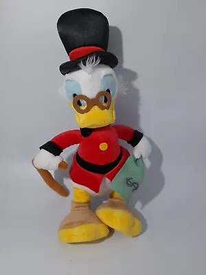 Disney Scrooge McDuck Disney Plush Soft Toy Mickeys Christmas Carol • £15