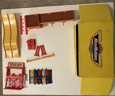 Micro Machines Play Set Lot City Country Monster Truck Toolbox • $90