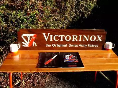 Victorinox Rare Wood Double-sided Printed Large Banner Large Display • $607.99