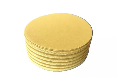 3  Hook And Loop Gold Sanding Discs • $12.01