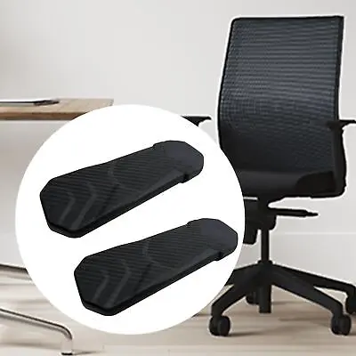2x Office Chair Armrest Pad With Mounting Hole For Office Chair Gaming Chair • £23.08