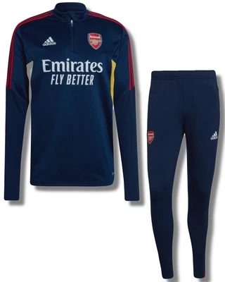 £65 • Buy Navy Blue Arsenal Condivo 22/23 Full Tracksuit -  Large - Mens
