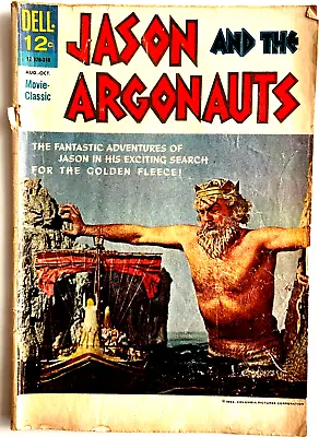 JASON AND THE ARGONAUTS(1963)Dell Comic Ray Harryhausen Film/Movie Not Gold KeyB • £49.99